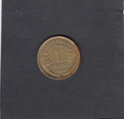 Beschrijving: 1 Franc  